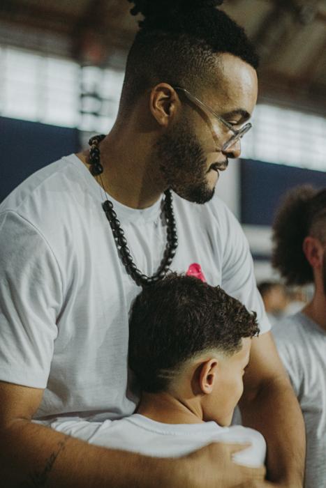 Kids and volunteers at the Kind Monsters Children's Day 2023 event in Brazil, photo 17